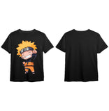 Naruto - Chibi Naruto Design Round Neck T-Shirt