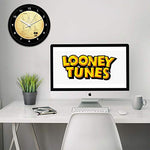 Looney Tunes Bugs Bunny The Evolution of an Icon Design Round Wall Clock