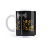 Game of Thrones Mind Needs Book - Coffee Mug