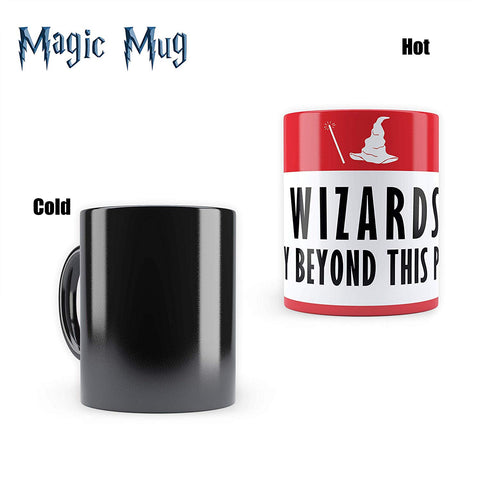 Harry Potter Wizards Only - Heat Sensitive Magic Mug