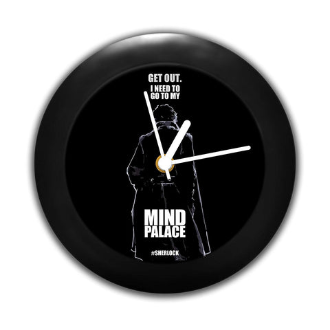 Sherlock TV Series - Mind Palace Table Clock