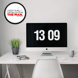 Suits TV Series Play The Man Wall Clock