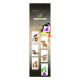 The Flintstones Small Magnetic Bookmarks Pack of 6