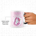 Unicorn - Let The Dreams Design Heat Sensitive Magic Coffee Mug