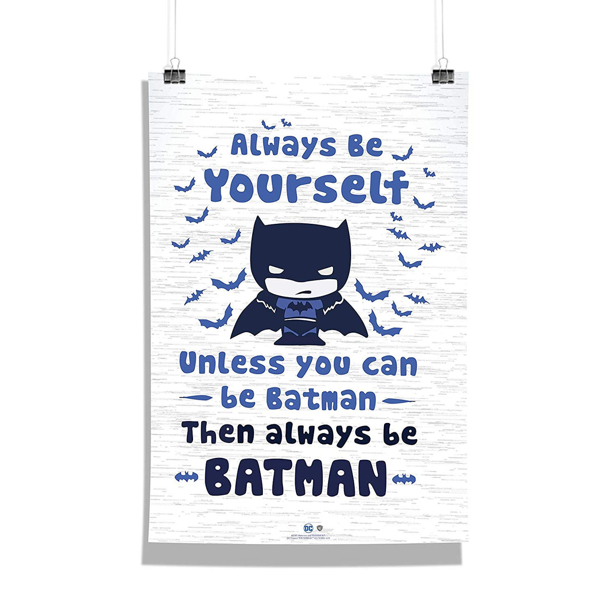 DC Comics Always Stuff Batman Poster be – yourself Epic