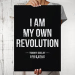 Peaky Blinders - I Am My Own Revolution Design Wall Poster