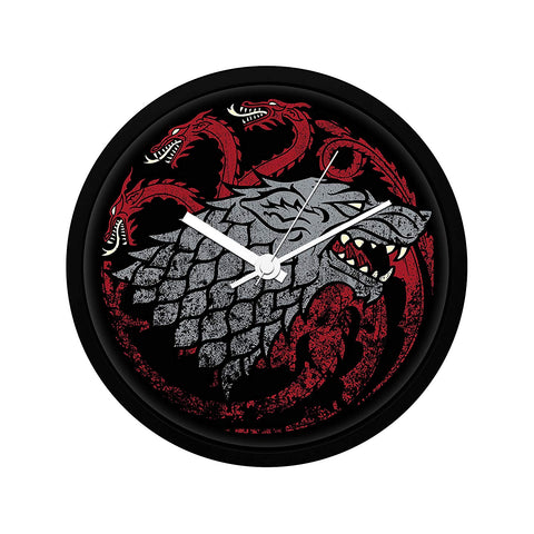 Game of Thrones Fire Blood & Ice Wall Clock