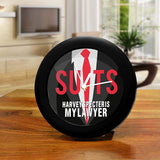 Suits TV Series - Harvey Specter is My Lawyer Gift Table Clock