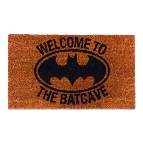 DC Comics Batman Welcome to The Bat Cave Coir Doormat