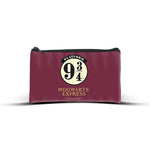Harry Potter - Back to Hogwarts Combo (1 Backpack + 1 Pouch + Badges Set + 1 A5 Notebooks + 1 Elder wand + 1 Map))