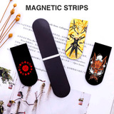 Anime - Pack of 7 Magnetic Bookmark - Gift For Readers.