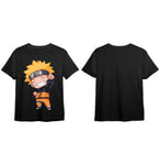 Naruto - Chibi Naruto Design Round Neck T-Shirt