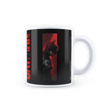 The Batman - Red Hero Design Black Patch Coffee Mug
