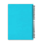 Sky Blue Colored Ruled A5 Wiro Bound Notebooks