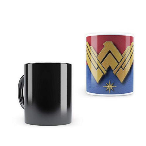 DC Comics- Wonder Woman Logo Magic Heat Sensitive Mug