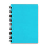 Sky Blue Colored Ruled A5 Wiro Bound Notebooks