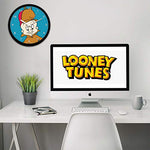 Looney Tunes- Elmer Fudd Design Round Wall Clock