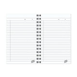 Multicolored Combo Pack of 4 A5 Ruled Wiro Notebook