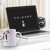 Friends TV Series Umbrella Grey Design Coffee Mug