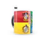 Harry Potter- New House Crest Morphing Magic Heat Sensitive Mugs