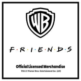 Friends Tv Series - Infographic Table Clock (with Numbers)