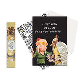 Friends Tv Series Greeting card with Ferrero rocher