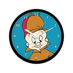 Looney Tunes- Elmer Fudd Design Round Wall Clock