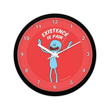 Rick & Morty - Existence is Pain  Design Round Wall Clock