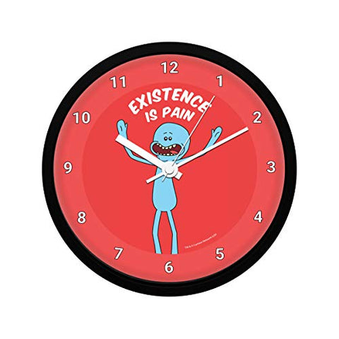 Rick & Morty - Existence is Pain  Design Round Wall Clock