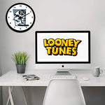 Looney Tunes - Taz Retro Design Round Wall Clock