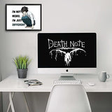 death note wall poster
