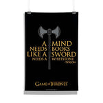 Game of thrones - A Mind Needs Books Wall Poster