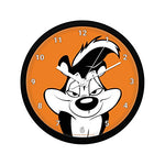 Looney Tunes - Pepe Le Pew Design Round Wall Clock