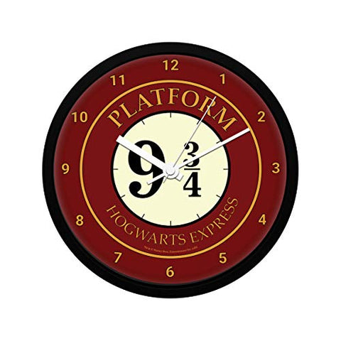 Harry Potter - Hogwarts 9 3/4 Wall Clock (With Number)