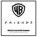 Friends TV Series Doodle and Infographic Wooden Coaster - Pack of 4