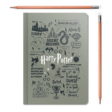 Harry Potter Combo Pack of 3 Binded Notebooks