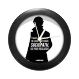Sherlock Holmes TV Series Table Clock of Sociopath
