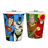 DC Comics - Set of 2 (Disposable Paper Plates 10 + 20 Paper Cup)