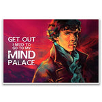 Sherlock -  Mind Palace Quote Wall  Poster