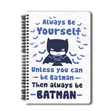 DC Comics - Always Be Yourself A5 Notebook