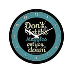 Harry Potter Muggles Wall Clock