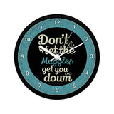 Harry Potter Muggles Wall Clock