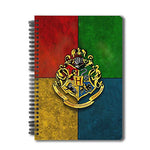 Harry Potter"- House Crest Multicolor B5 Notebook