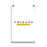 Friends: The Reunion - Logo (White) poster
