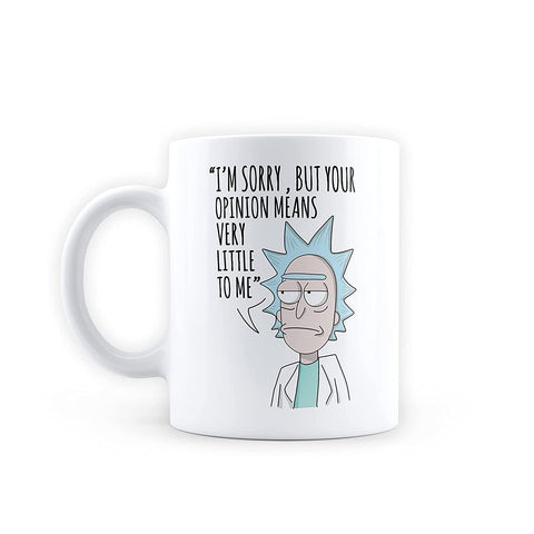 rick &  morty coffee mug