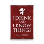 Game of Thrones I Drink Poster