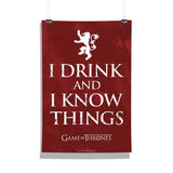 Game of Thrones I Drink Poster