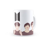 BTS -  All Members Sketch Coffee Mug