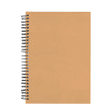 Brown Colour Ruled A5 Wiro Bound Notebook