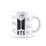 BTS - Autograph Collage Design Coffee Mug